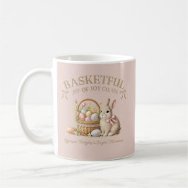 Basketful of Joy Easter Bunny with Eggs – Vintage  Kaffemugg