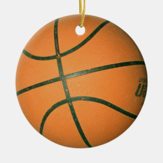 baskethalsband julgransprydnad keramik (Framsidan)