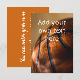Basketinbjudan Inbjudningar