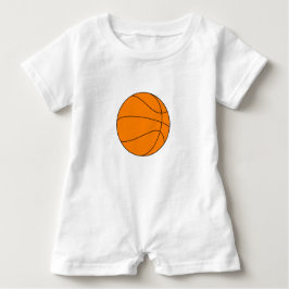 BasketJersey Romper T Shirt