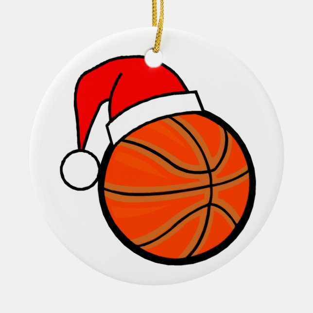 Basketjul Julgransprydnad Keramik (Framsidan)