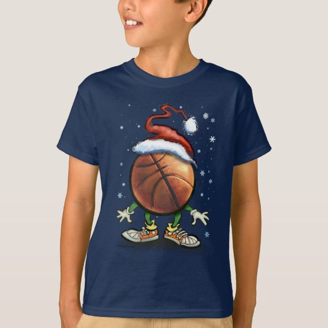 Basketjul T-shirt (Framsida)