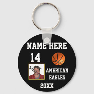 BasketKeychains foto Nyckelring