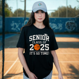 basketklass 2025 Studenten Senior 2025 T Shirt