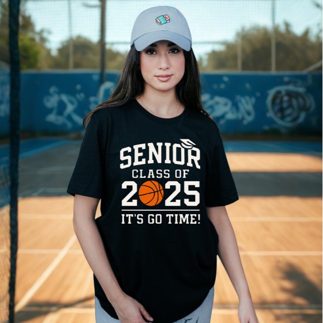 basketklass 2025 Studenten Senior 2025 T Shirt (Skapare uppladdad)