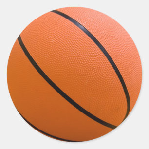 Basketklistermärkear Runt Klistermärke