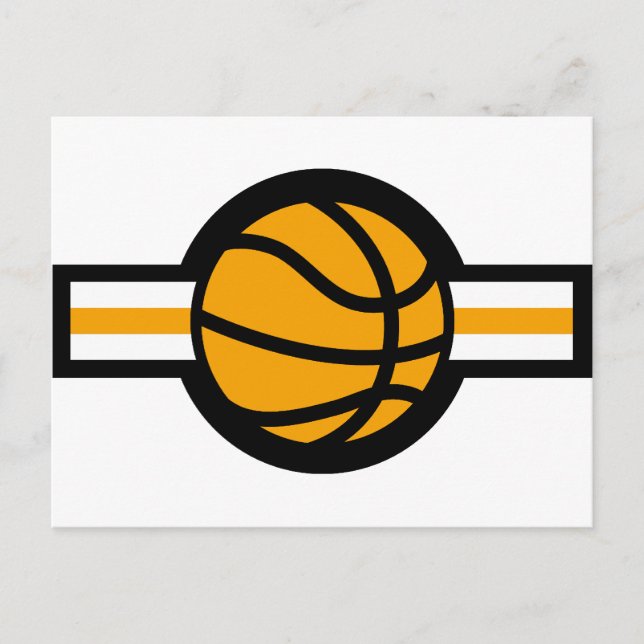Basketklot Vykort (Framsida)