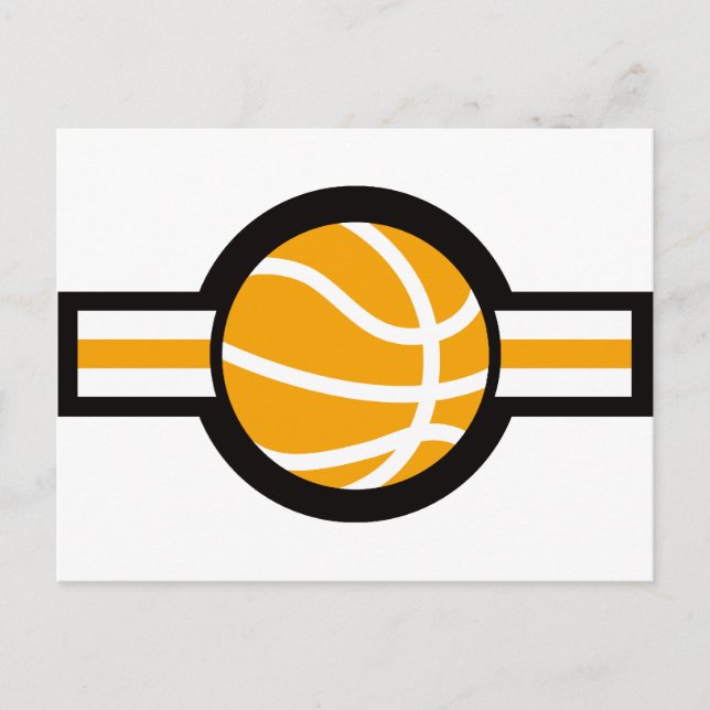 Basketklot Vykort (Framsida)