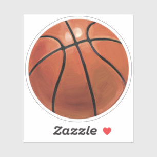 Basketkonst Klistermärken
