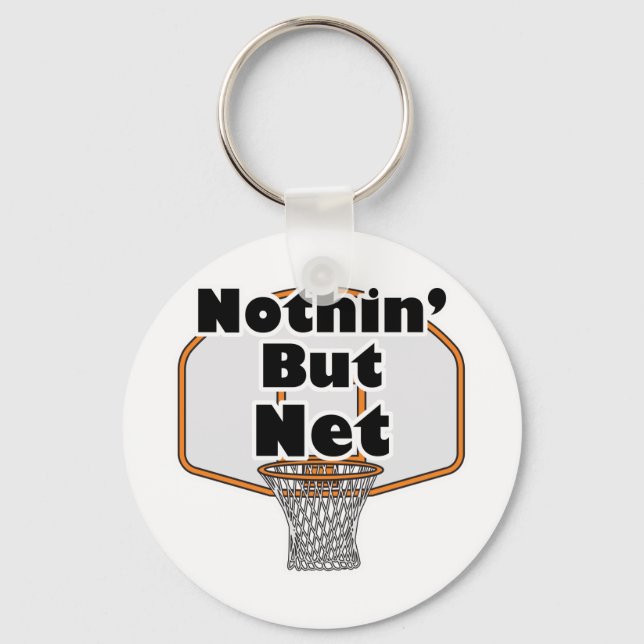 basketkorg med nät utan botten nyckelring (Framsida)