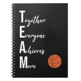 Basketlag Geschenk Spelare Senior Night Sport Anteckningsbok