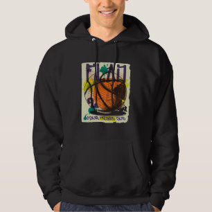 Basketlag Spelare Lagsport Basketboll Sport Hoodie