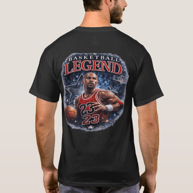 Basketlegend Herrtröja T Shirt (Baksida)