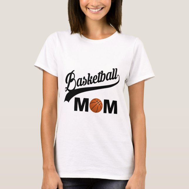 Basketmamma Tee Shirt (Framsida)