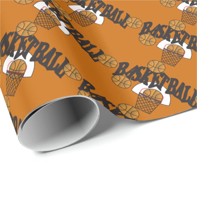 Basketmatch Presentpapper (Rullad Hörn)