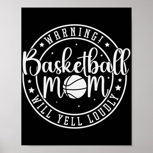 Basketmom Will Skrika Högt  Poster (Framsidan)