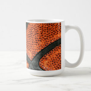 Basketmönster Kaffemugg