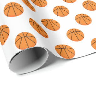 Basketmönster någon bakgrundsfärg presentpapper