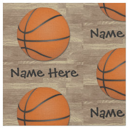 Basketorange/brunt för personlig känd tyg