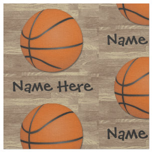 Basketorange/brunt för personlig känd tyg