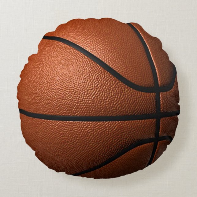 Basketrundadekorativ kudde (Framsidan)