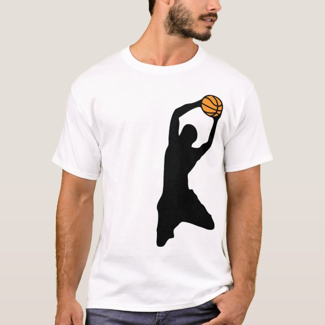 basketsilhouettes t-shirt (Framsida)