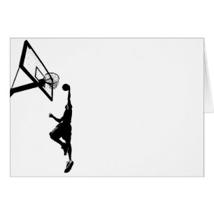 Basketslam dunkSilhouette OBS Kort