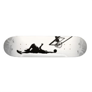 Basketslam dunkSilhouette Old School Skateboard Bräda 21,6 Cm