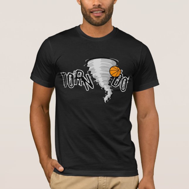 basketsmeknamn: tornado t-shirt (Framsida)