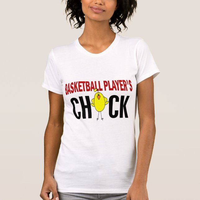 BASKETSPELARE CHICK T-SHIRT (Framsida)