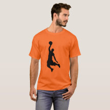 Basketspelare Dunkar Basketkorg Sport