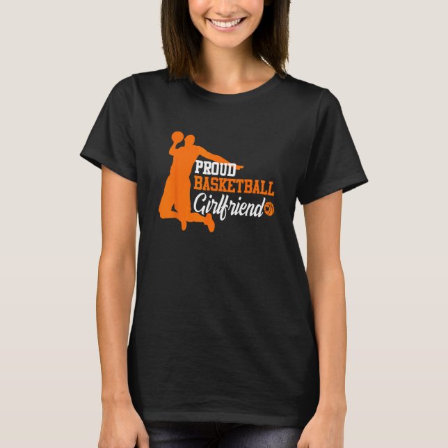 Basketspelare Flickvän Sportälskare Tränare Gr T Shirt (Framsida)