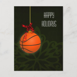 basketspelare julkort helg vykort
