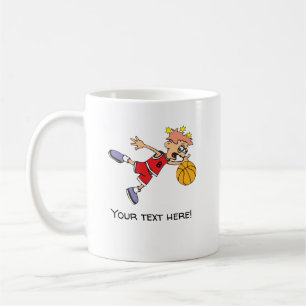 Basketspelare Kaffemugg