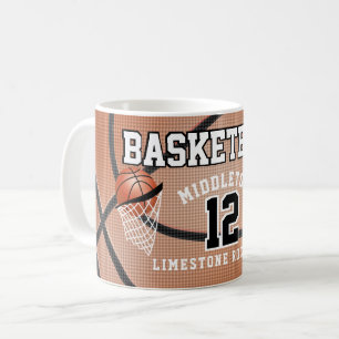 Basketspelare Kaffemugg