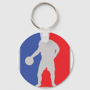 basketspelare nyckelring