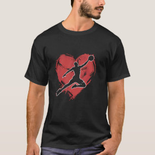 Basketspelare Trofé Spel Tränare Sportfantast T Shirt