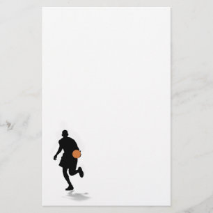 Basketspelarebrevpapper Brevpapper