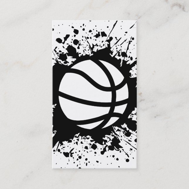 basketsplatz visitkort (Framsida)