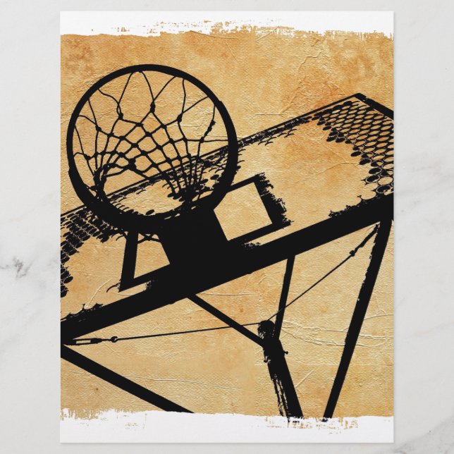 Basketsport popkonst (Framsida)