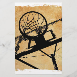 Basketsport popkonst brevpapper