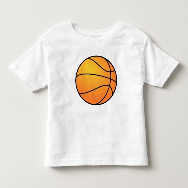 Basketsportdesign T Shirt (Framsida)