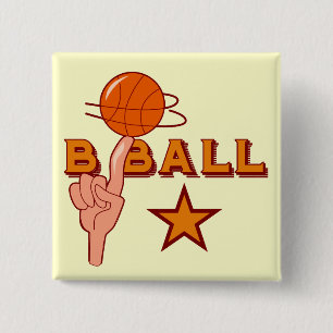 BasketstjärnaT-tröja och gåvor Knapp