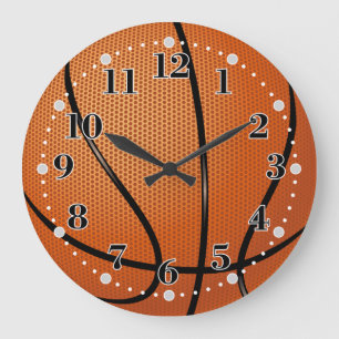 Basketstruktur Time för sport Stor Klocka