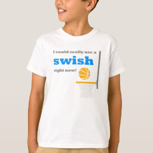 Basketswishen lurar T-tröja T Shirt