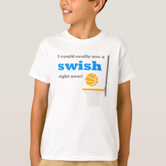 Basketswishen lurar T-tröja T Shirt
