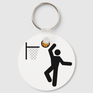 Basketsymbol Keychain Nyckelring