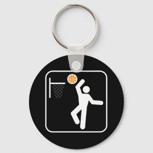 Basketsymbol Keychain Nyckelring