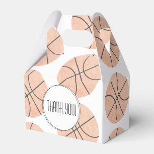 Baskettema för födelsedag presentaskar