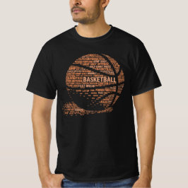 Baskettext - Coolt Basketkärlek-present T Shirt